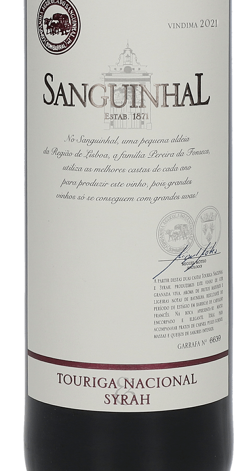 Sanguinhal Touriga Nacional Syrah Reserve Red
