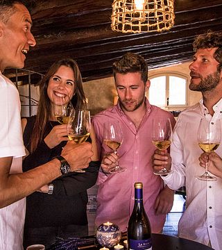 Penedés Wine & Cava Tasting & 4wrd Vineyards Experience from Barcelona