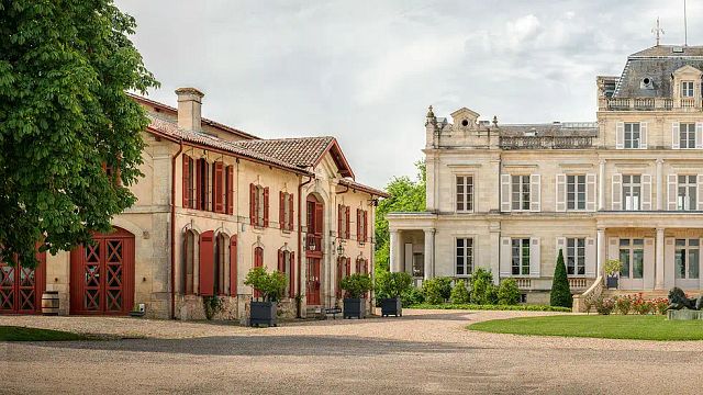Mysigt dubbelrum "Rosemont" på Château Giscours