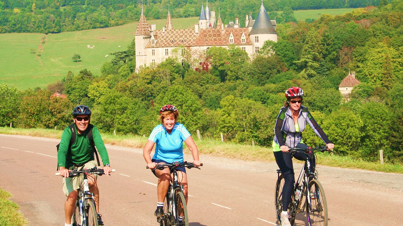 Passeio de bicicleta e vinho de 1 dia na Borgonha Cote de Beaune