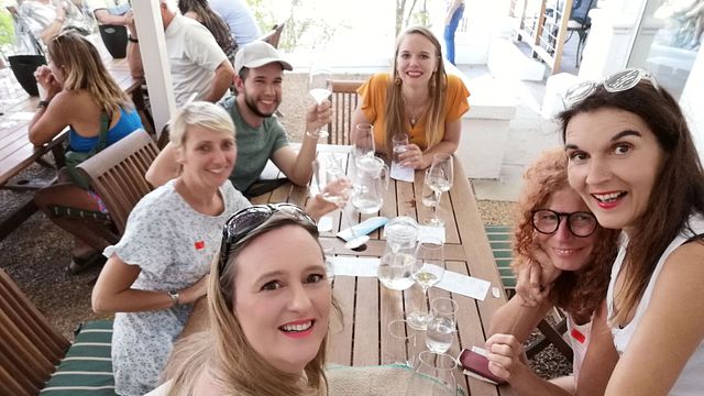 Tour privato di Cap Classique con menu di 3 portate e degustazione a Botrivier!