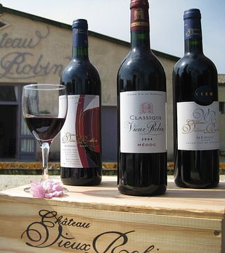 Taller de cosecha del Château Vieux Robin