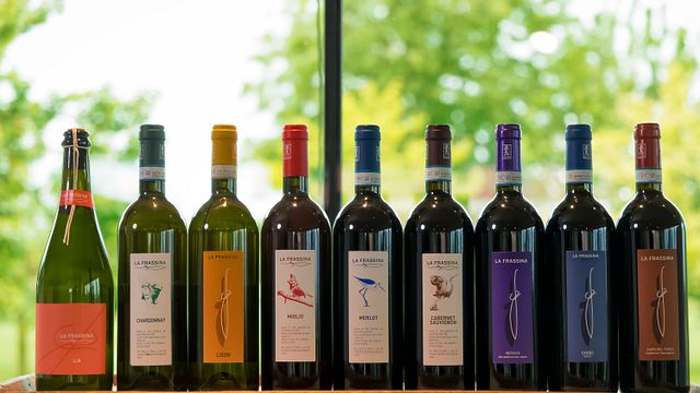 Cata de vinos y visita guiada a La Frassina