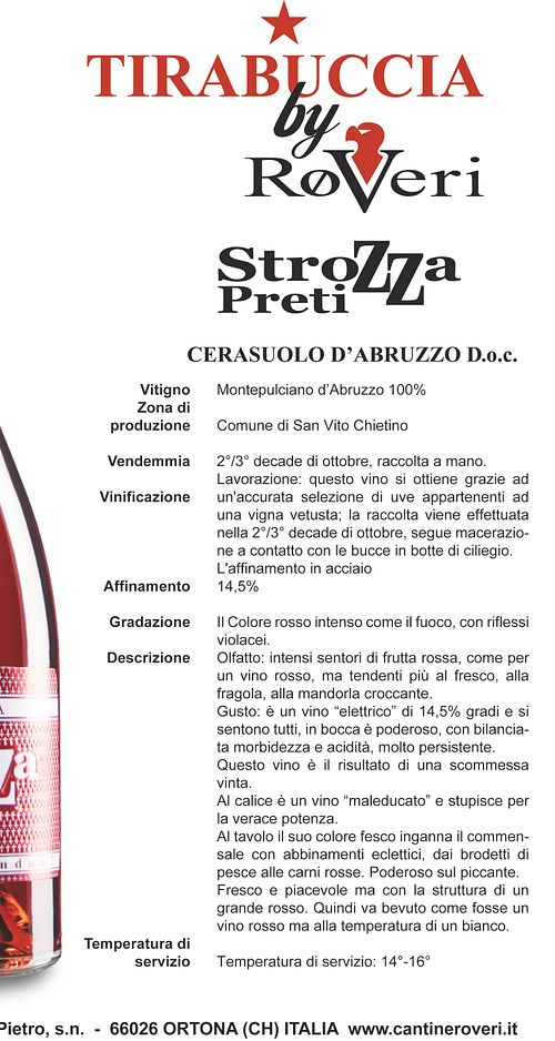 STROZZAPRETI-TIRABUCCIA - Cantine Roveri