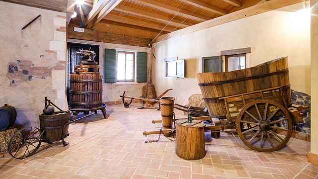 Experiência de vinho e comida no Ca' Rugate