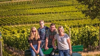 Weinprobe und Führung im Weingut Kreuz-Bauer