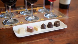 Belgische Schokoladenpaarung im Weingut Rietvallei