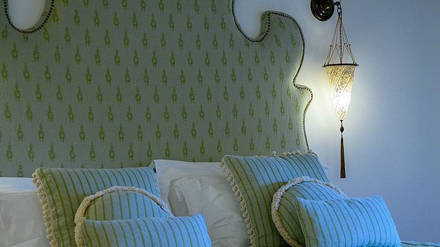 Habitación "Deluxe" en el Castillo de Meleto