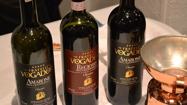 Amarone experience at Vogadori Family