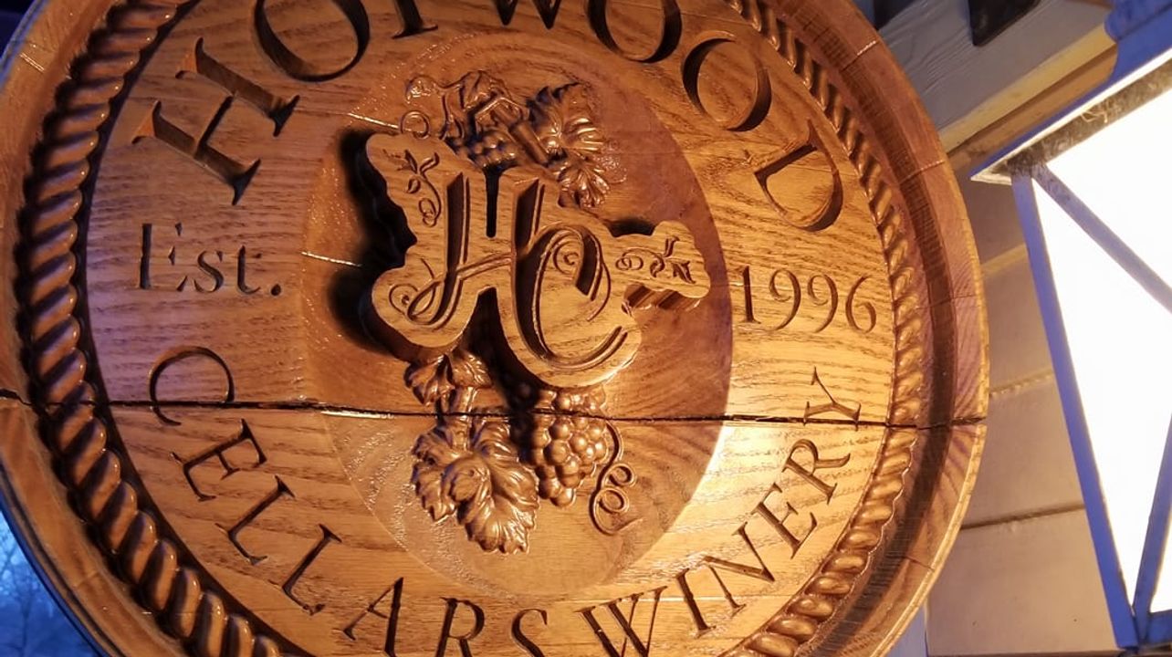 Piccola degustazione di volo presso l'azienda vinicola Hopwood Cellars