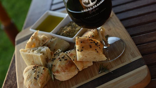 Degustação de vinhos em Angas Plains Estates