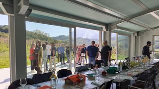 Degustação de vinhos na Agricola Bellaria