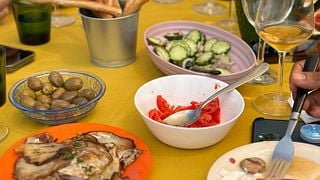 Expérience de dégustation de vins et de nourriture à Camporeale 