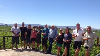Degustação de vinhos e tour na Cape Rock Wines