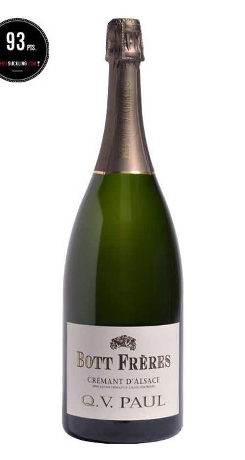 Crémant Blanc d'Alsace Brut - QV PAUL - Magnum