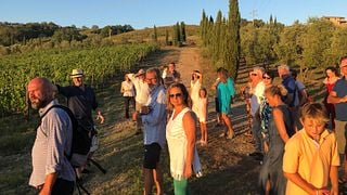 Weinprobe und Abendessen im La Chimera
