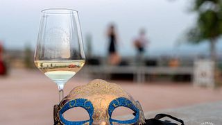 Inledande vinprovning på Bodegas Valdelana