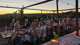 Expérience œnogastronomique parmi les trulli