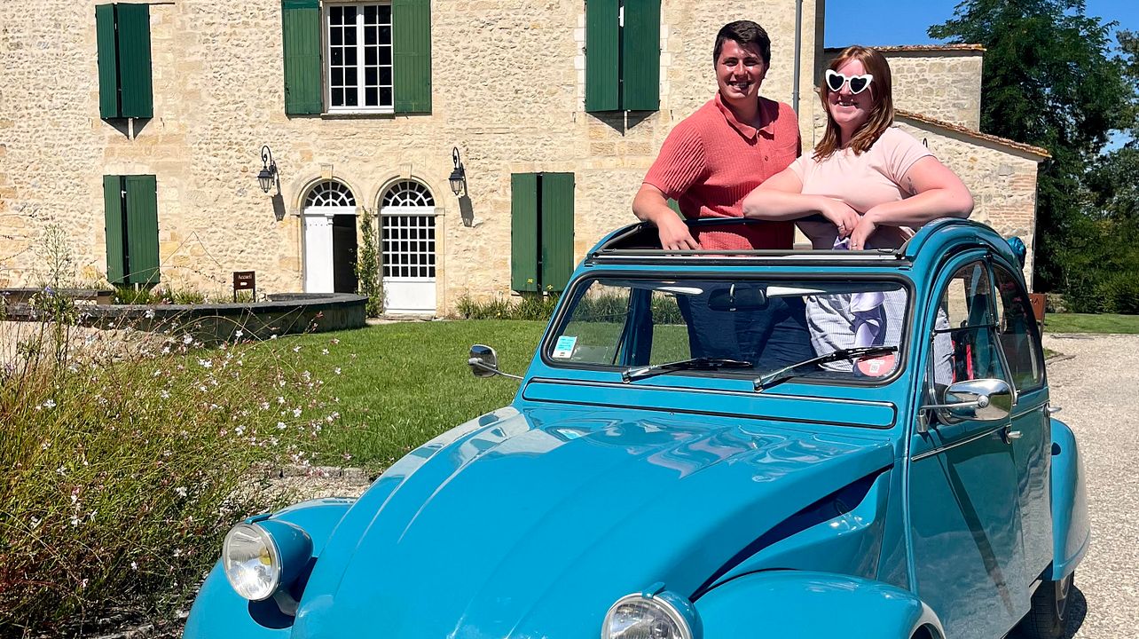 Halvdag i Pomerol och Saint-Emilion i en veteranbil