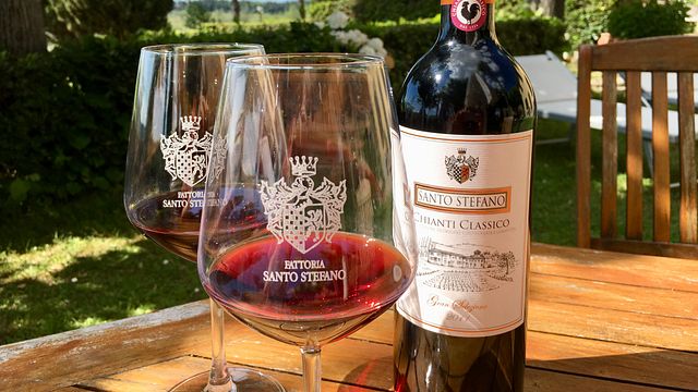 Tour del vino Bacco en Fattoria Santo Stefano