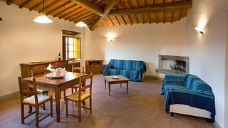 Apartment-Übernachtung im Castello di Meleto