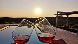 Weinprobe im Tenuta San Marcello