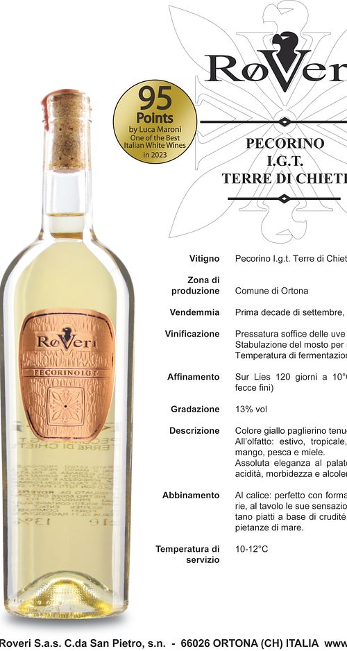 PECORINO IGT-AQUILA - Cantine Roveri