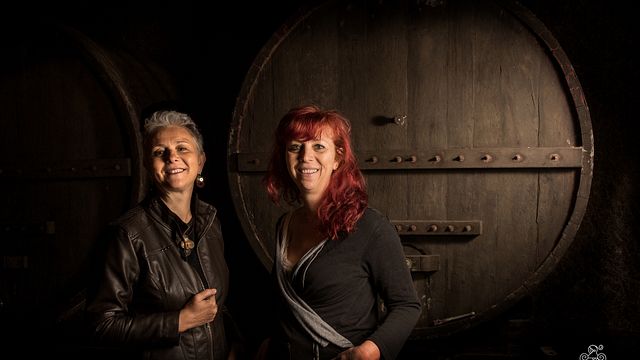 Dreifacher Kelch („Le Selezioni“) und Verkostung typischer lokaler Produkte in der Cantine Mustilli