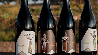 Queens Wine Tasting på Lyrarakis vingård
