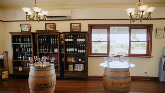 Dégustation de vins au domaine Churchview