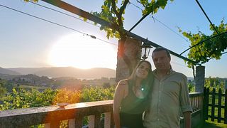 Experiência do pôr do sol em Vigo
