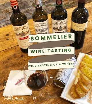 Cata de los mejores vinos del sumiller en el Castello Vicchiomaggio