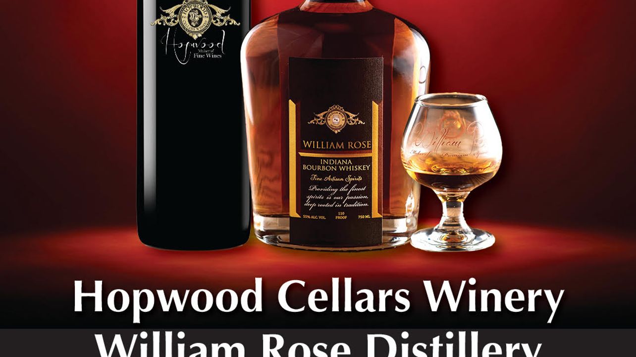 Degustazione del Grand Flight presso l'azienda vinicola Hopwood Cellars