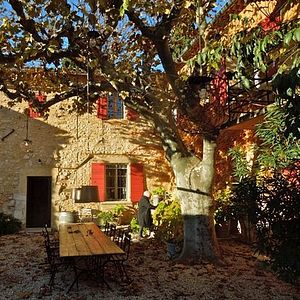 Disfrute de la comida en el restaurante y de una estancia de lujo en las cabañas del Domaine de la Camarette.
