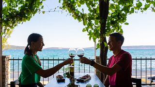 Erfrischende Sommerlichter-Weinkarte im Familienweingut Bedalov