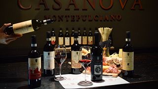 Vinprovning av Casanova på Podere Casanova
