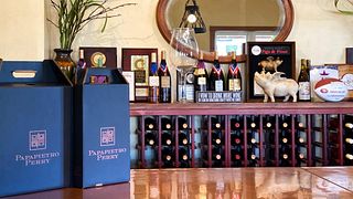 Degustazione di vini presso l'azienda vinicola Papapietro Perry