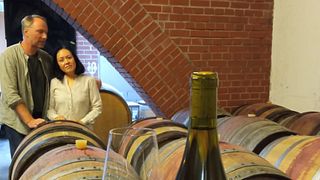 Degustação de vinhos no Weingut Bertram Isele