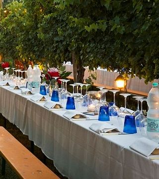 Abendessen in den Chianti-Weinbergen ab Siena