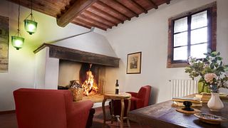 Bo på Villa Frantoio i Toscana