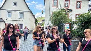 Rüdesheim : Visite de la ville avec vin et musique