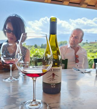 Visite du vignoble historique de l'Etna DOC et dégustation au Casale 120