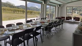Dégustation de vins à l'Agricola Bellaria
