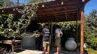Naturweinprobe im Weingut Juso's: 3 Qvevri-Weine