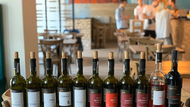 Beliebte Weinprobe in Gevelli