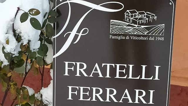 Dégustation de vins à l'Azienda Agricola Fratelli Ferrari