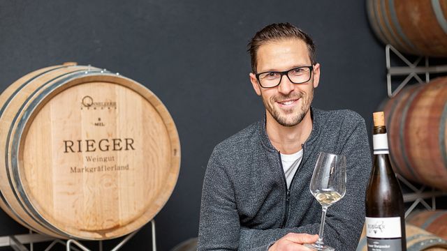 Vinprovning på Winery Rieger
