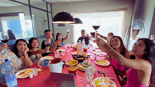 Dégustation de vins à Salceta