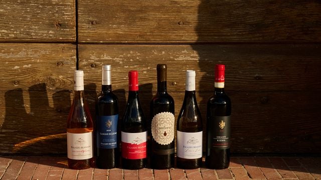 Tasting of typical Val d'Orcia wines