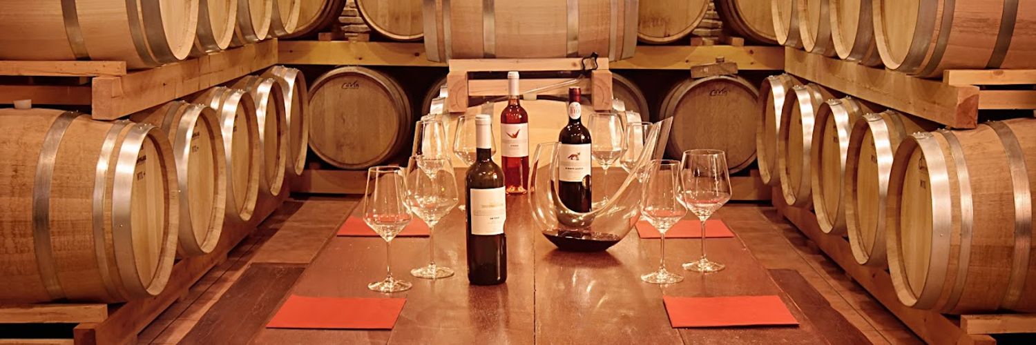 Giannikos Winery Cellar